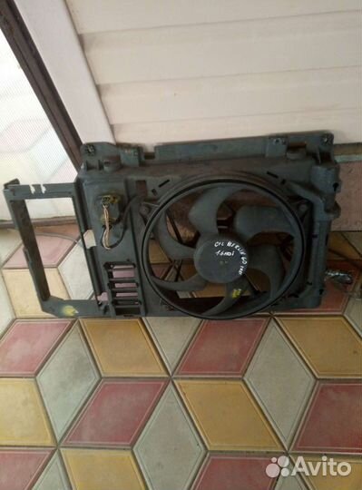 Вентилятор радиатора ситроен с 5