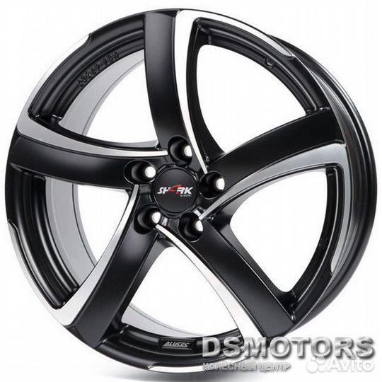 Диски Shark 7.5/17 5x100 ET35 d63.3 racing black f