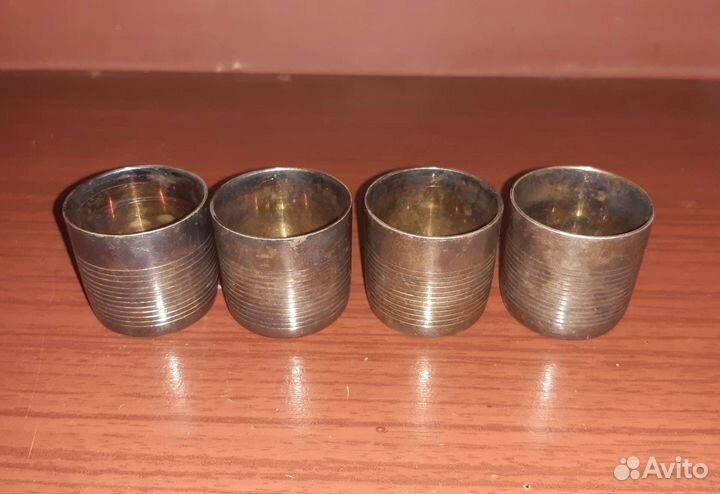 Стопки мельхиоровые