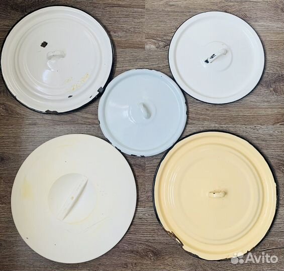 Крышки эмалированные
