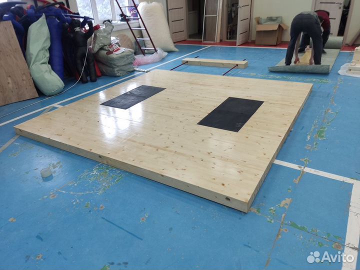 Помост тяжелоатлетический 2.5х2.5х0.1 м, DNN