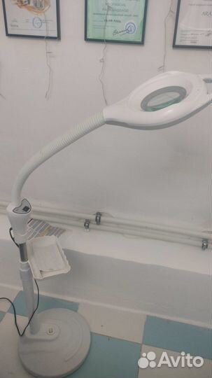 Лампа лупа бу