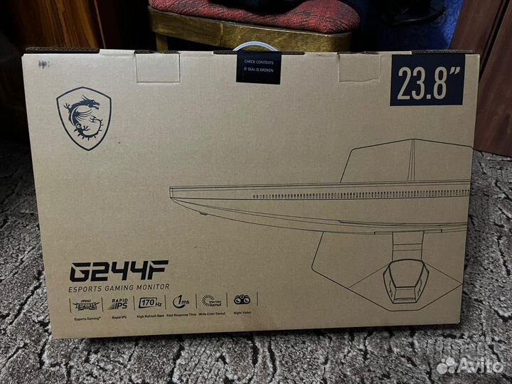 Msi g244f 23.8