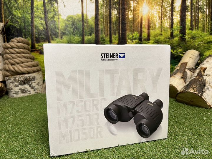 Тактический бинокль Steiner 7x50 M750r (сетка Mil)