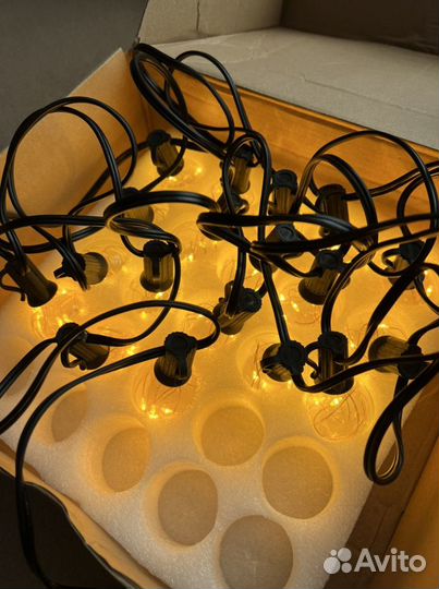 Гирлянда Ретро-лампочки улица