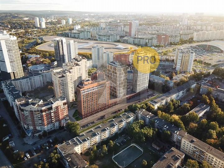 2-к. квартира, 60,5 м², 20/31 эт.