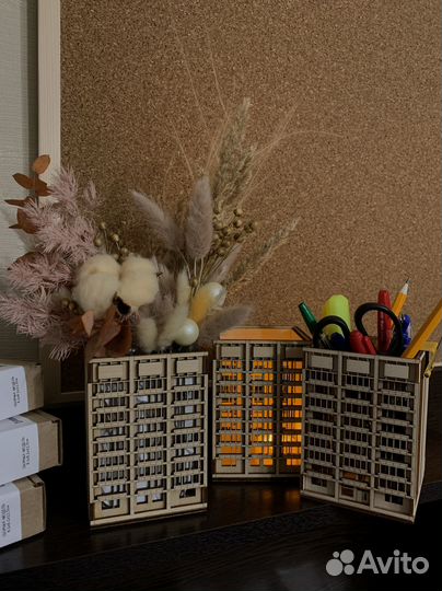 Ночник / Стакан / Кашпо / Ваза панелька