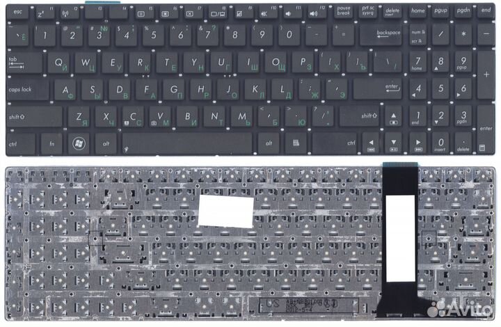 Клавиатура для Asus N56 N76 Горизонтальны Enter p