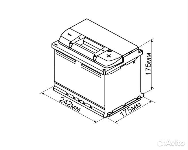 Аккумулятор exide Premium 60Ah L+