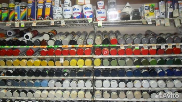 Краска в ассортименте