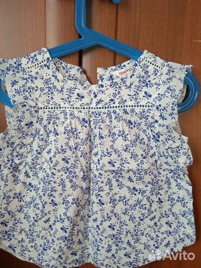 Блузка на 2-4 года