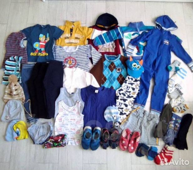 Вещи пакетом для мальчика 98-104 (более 30шт)