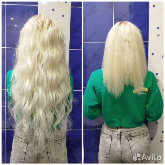 Наращивание биопротеиновых волос