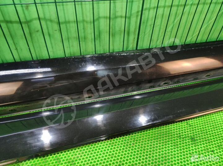 Накладки порогов комплект Mercedes-Benz C W204