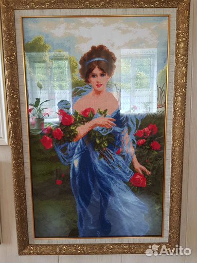 Картина вышитая крестом