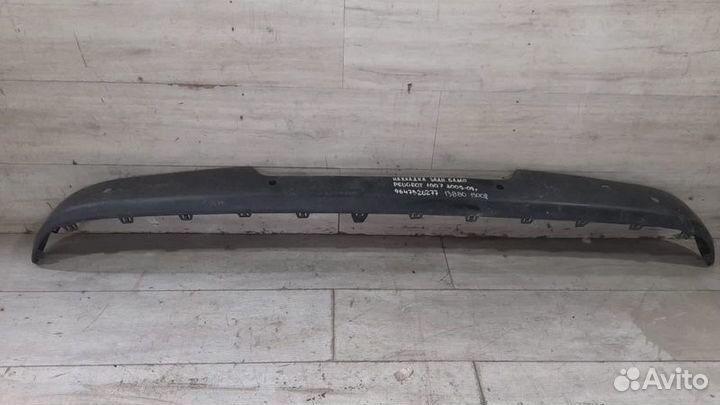 Накладка заднего бампера Peugeot 1007 С 2005 По