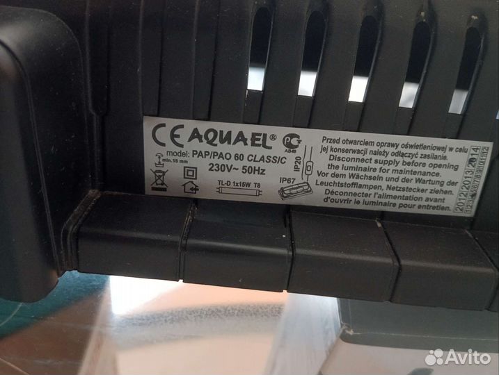 Аквариум aquael pap/pao 60 classic