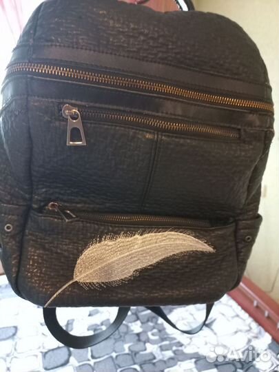 Рюкзак женский черный маленький