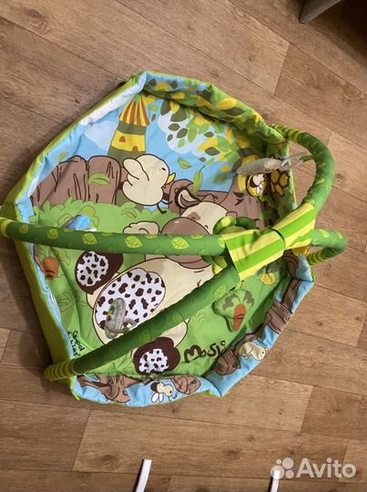 Развивающий коврик canpol babies с функцией манежа