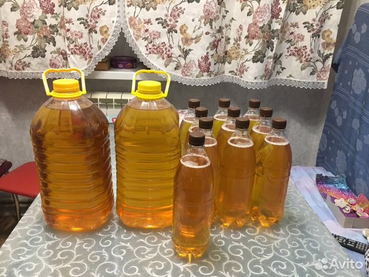 Масло подсолнечное, домашнее, пахнущее