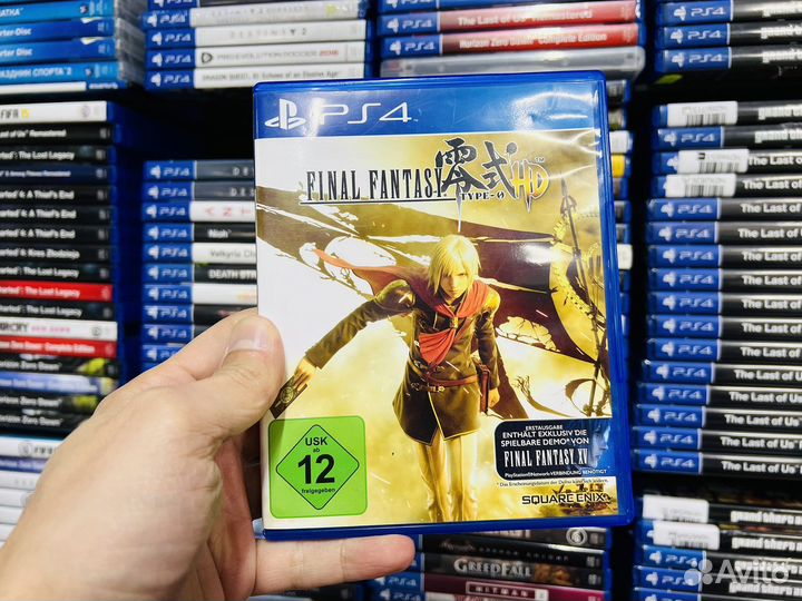 Final fantasy type ps 4 диск