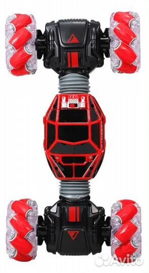 Машинка перевертыш Skidding Stunt Car трансформер