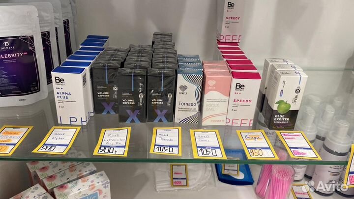 Материалы для наращивания ресниц