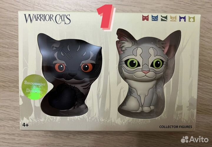 Фигурки котов воителей Warroir cats