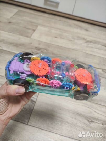 Машинка музыкальная светящаяся