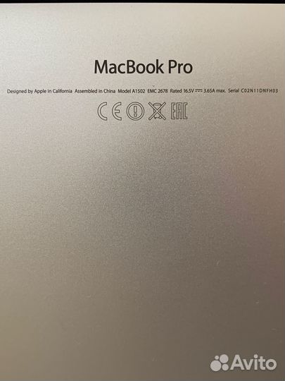 Apple MacBook Pro 13 A1502