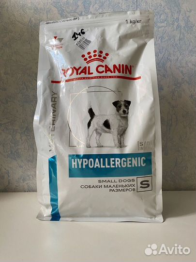 Hypoallergenic small dog. Роял Канин Гипоаллердженик Кракеа. RC для малых пород собак с пищ. Aллергией(Hypoallergenic small) 39520350r1.