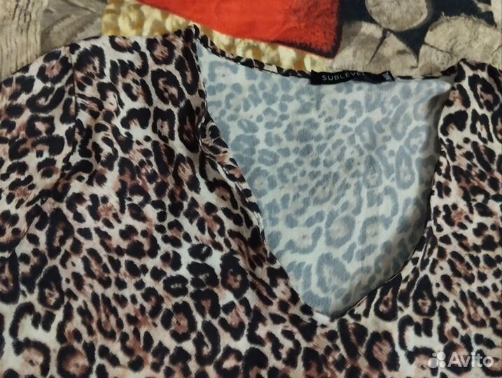 Леопардовое платье
