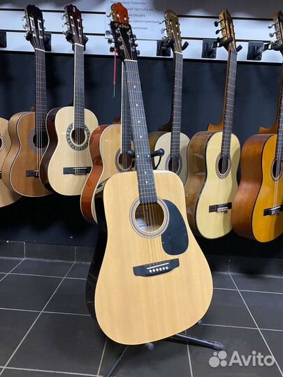 Акустическая гитара Fabio 41' Новая Натуральная