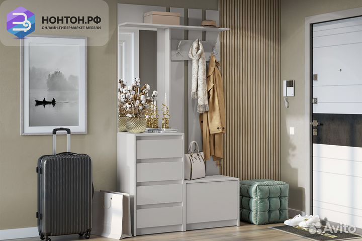 Прихожая Айден серый