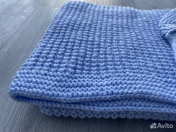 Детский плед + шапочка