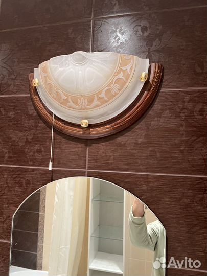 Люстра 5 рожков и светильники