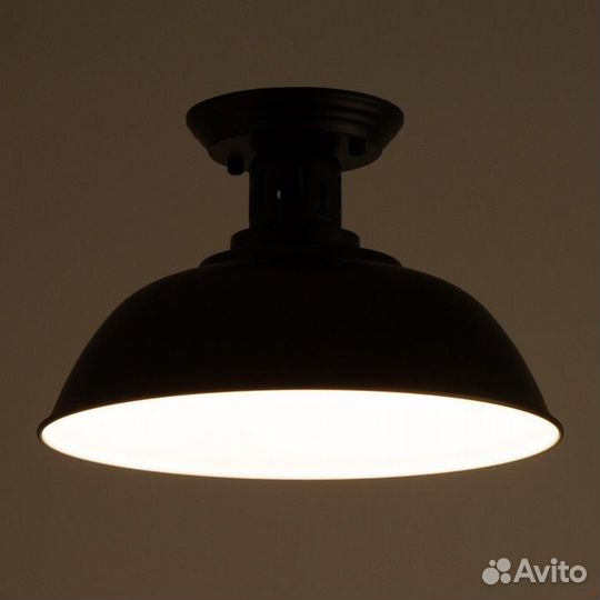 Светильник 'Раритет' Е27 черный 34х34х20см