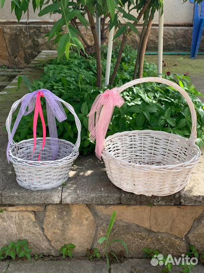 Корзина плетеная