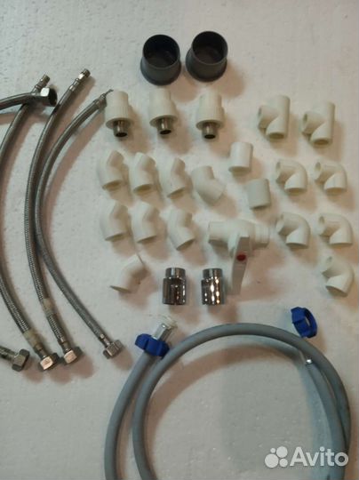 Шланг для стиральной машины.Фитинги.тройники.углы