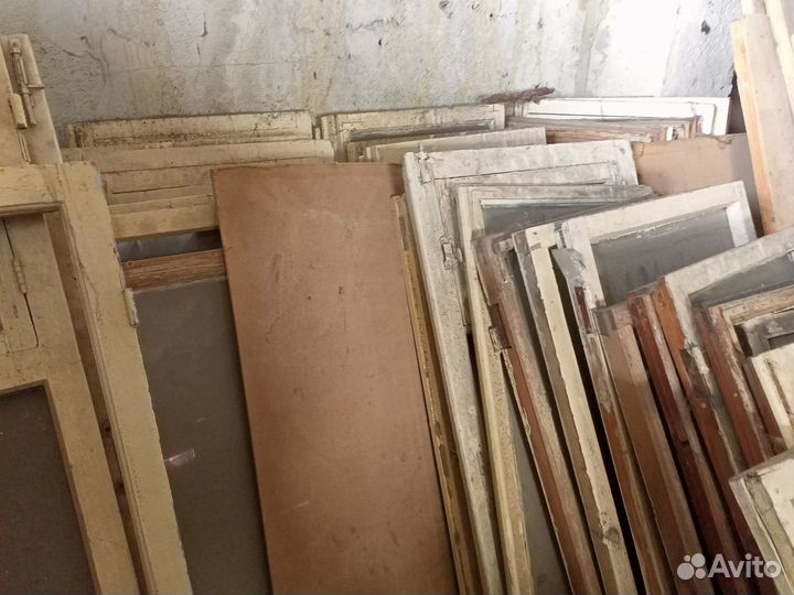 Деревянные оконные рамы бу