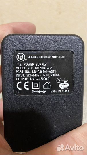 Блок питания адаптер