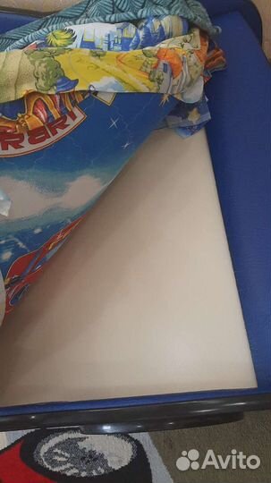 Детская кровать машина бу с матрасом