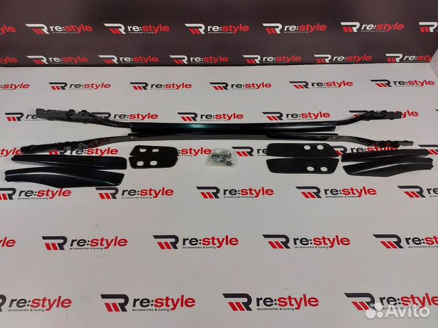 Рейлинги Toyota Harrier 30 Черные D2357