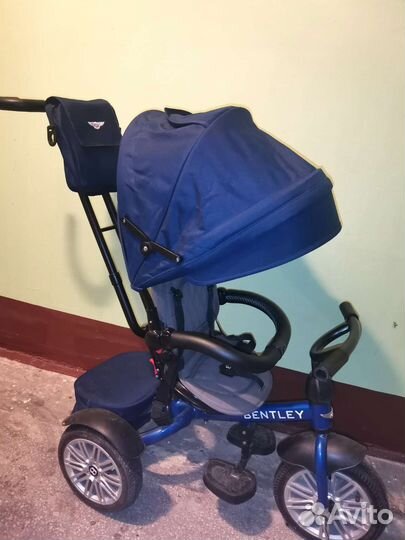 Трехколесный велосипед коляска bentley