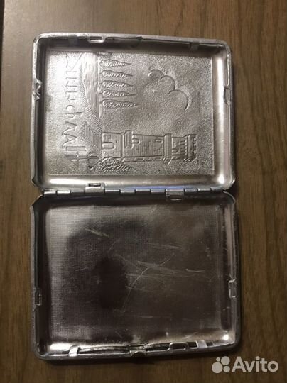 Портсигар серебряный СССР