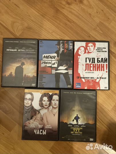 Dvd диски лицензия разное 54 штуки