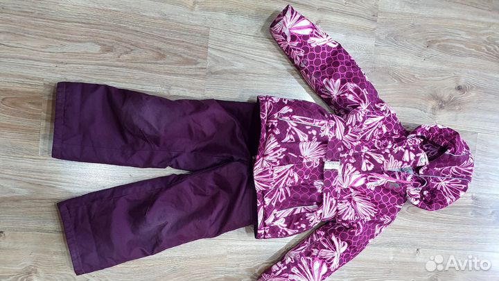 Зимний костюм для девочки 116 122