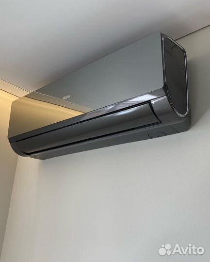 Установка сплит-систем, закладка труботрассы