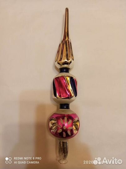 Игрушки ёлочные новогодние, времён СССР