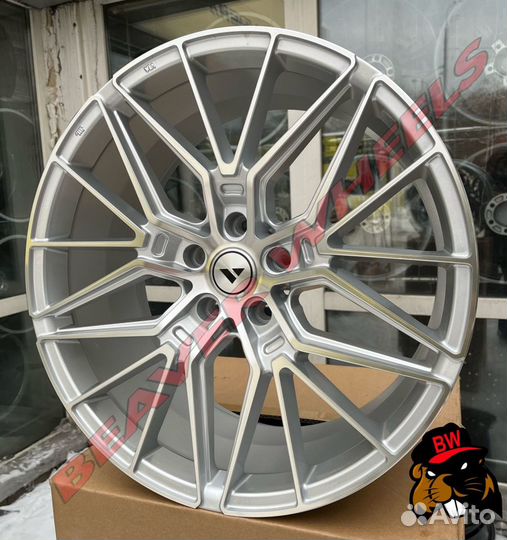 Диски Brixton VL4 R19 5x112 Silver polished